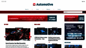 What Theconnectedcar.com website looked like in 2018 (5 years ago)