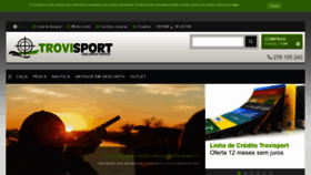 What Trovisport.pt website looked like in 2018 (5 years ago)