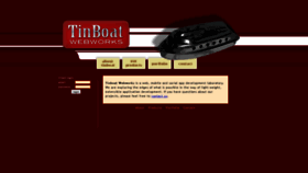 What Tinboatwebworks.com website looked like in 2018 (5 years ago)