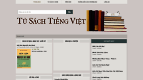 What Tusachtiengviet.com website looked like in 2018 (5 years ago)