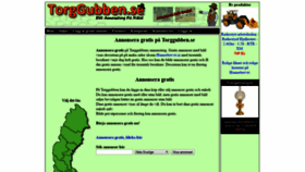 What Torggubben.se website looked like in 2018 (5 years ago)