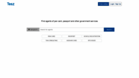 What Tesz.in website looked like in 2018 (6 years ago)