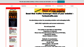 What Turboxtraffic.com website looked like in 2018 (5 years ago)