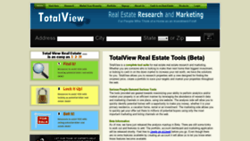 What Totalviewrealestate.com website looked like in 2018 (5 years ago)