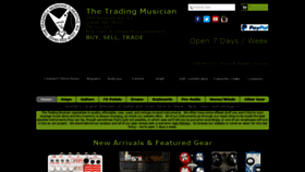 What Tradingmusician.com website looked like in 2018 (5 years ago)