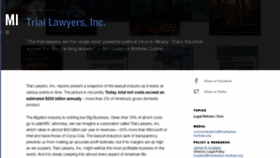 What Theruleoflawyers.com website looked like in 2018 (5 years ago)