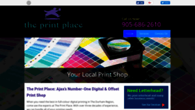 What Theprintplace.info website looked like in 2018 (5 years ago)