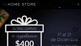 What Thehomestore.com.mx website looked like in 2018 (7 years ago)