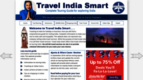 What Travelindiasmart.com website looked like in 2018 (5 years ago)