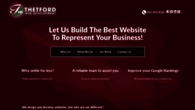 What Thetfordwd.com website looked like in 2018 (5 years ago)