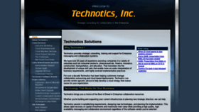 What Technotics.com website looked like in 2018 (5 years ago)
