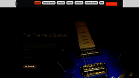 What Thintheherdguitars.com website looked like in 2018 (5 years ago)