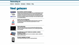 What Tekstenuitleg.net website looked like in 2018 (7 years ago)