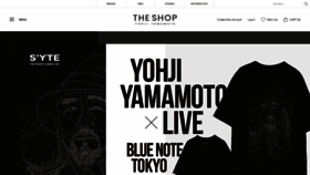 What Theshopyohjiyamamoto.jp website looked like in 2018 (5 years ago)
