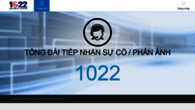What Tiepnhan1022.tphcm.gov.vn website looked like in 2018 (5 years ago)