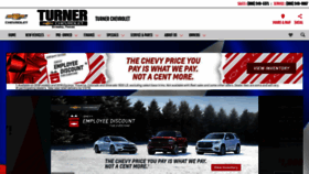 What Turnerchevroletcrosby.com website looked like in 2018 (5 years ago)
