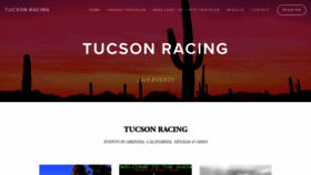 What Tucsonracing.com website looked like in 2018 (5 years ago)