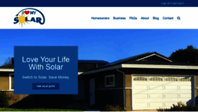 What Thesolarco.com website looked like in 2018 (5 years ago)