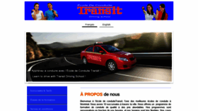 What Transitdrivingschool.com website looked like in 2018 (5 years ago)