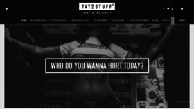 What Tat2stuff.de website looked like in 2018 (5 years ago)