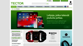 What Tector.fi website looked like in 2018 (5 years ago)