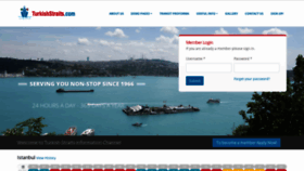 What Turkishstraits.com website looked like in 2018 (5 years ago)