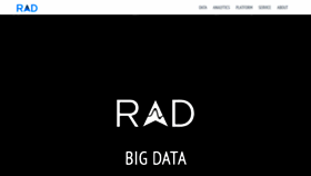 What Thisisrad.io website looked like in 2018 (5 years ago)