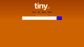 What Tiny.pl website looked like in 2018 (5 years ago)