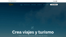 What Turismocrea.cl website looked like in 2018 (5 years ago)
