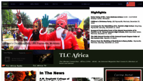 What Tlcafrica.com website looked like in 2018 (5 years ago)