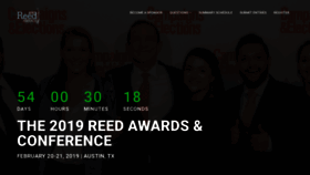 What Thereedawards.com website looked like in 2018 (5 years ago)