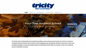 What Tricitypestcontrol.ca website looked like in 2018 (5 years ago)