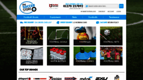 What Thesoccerstore.co.uk website looked like in 2018 (5 years ago)