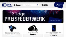 What Techmania.ch website looked like in 2018 (5 years ago)
