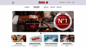 What Tefal.in website looked like in 2018 (5 years ago)