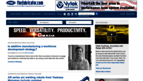 What Thefabricator.com website looked like in 2018 (6 years ago)