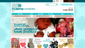 What Thebumpcompany.co.uk website looked like in 2018 (5 years ago)