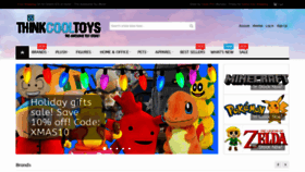 What Thinkcooltoys.com website looked like in 2018 (5 years ago)