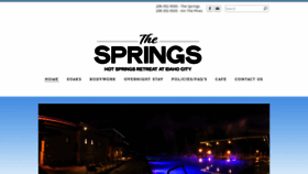 What Thespringsid.com website looked like in 2019 (5 years ago)