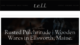 What Tellnewengland.com website looked like in 2019 (5 years ago)