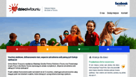 What Torundladzieci.pl website looked like in 2019 (5 years ago)