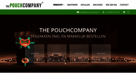 What Thepouchcompany.nl website looked like in 2019 (5 years ago)
