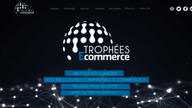What Trophees.ecommercemag.fr website looked like in 2019 (5 years ago)