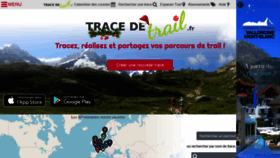 What Tracedetrail.fr website looked like in 2019 (5 years ago)