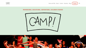 What Tctheatercamp.org website looked like in 2019 (5 years ago)