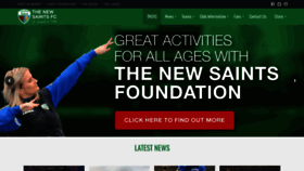 What Tnsfc.co.uk website looked like in 2019 (5 years ago)