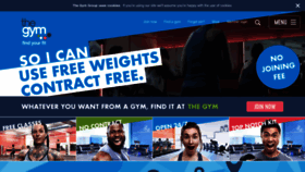 What Thegymgroup.com website looked like in 2019 (5 years ago)