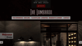 What The-lombardi.com website looked like in 2019 (5 years ago)