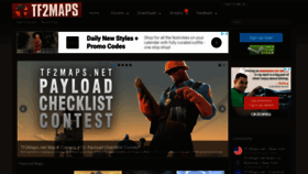 What Tf2maps.net website looked like in 2019 (5 years ago)