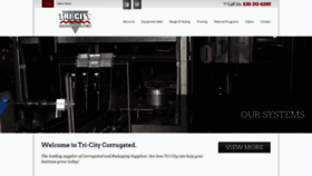 What Tricitycorrugated.com website looked like in 2019 (5 years ago)